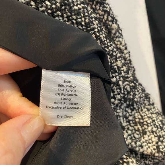 Tweed blazer Talbots black and cream - Picture 5 of 5